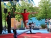 Plus de 400 personnes vendredi 1er août pour la soirée Place à l’été fait son cirque. (1/2)