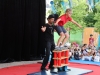 Plus de 400 personnes vendredi 1er août pour la soirée Place à l’été fait son cirque. (1/2)