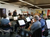 L’orchestre "Les Grandes Z’oreilles" : week-end de travail et de préparation du concert des 18 et 19 mars en hommage à Nougaro au théâtre du port nord à Chalon sur Saône.