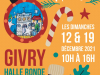 À Givry, tout le programme de ce dimanche 19 décembre : Marché de Noël à la Halle Ronde. Concert et remise de dons aux Restos du Cœur au Salon de Grégoire  