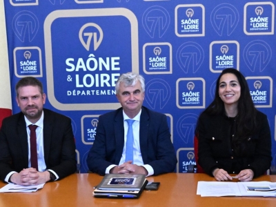 "On a fait attention qu’aucune politique ne soit sacrifiée" assure André Accary, avec un plan d'investissement de 123 millions d'euros en Saône et Loire
