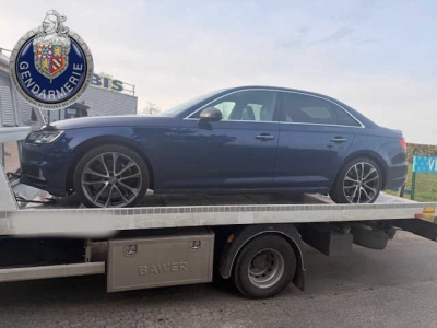 Le Mâconnais et son Audi affichaient plus de 200 km/h sur la RCEA... 
