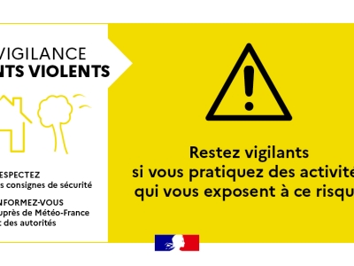 La vigilance jaune aux vents violents toujours active en Saône et Loire ce jeudi 