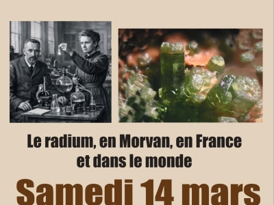 Une conférence sur le radium dans le Morvan 
