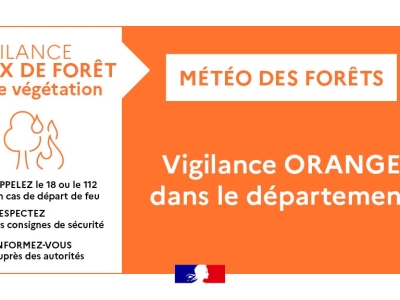 Risque sévère de feux en Saône et Loire - La Préfecture met en place une série de mesures - Veillez à bien les respecter ! 