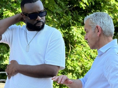 Maître Gims marque un intérêt d'investissement pour la Saône et Loire et plus particulièrement au Creusot 