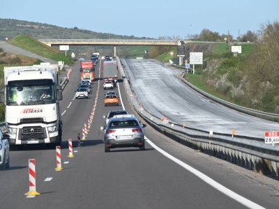 RCEA : Les travaux sont terminés et la circulation a repris normalement dans le sens Montchanin - Chalon