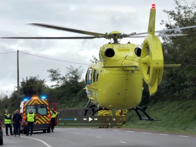 Une femme gravement blessée dans une violente collision avec un fourgon au niveau de Torcy 