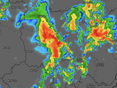 Risque d’orages modérés en soirée sur la Saône et Loire ce mercredi 