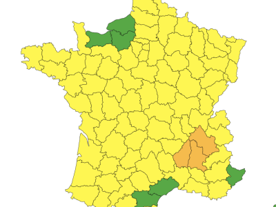 Toute la Bourgogne en vigilance jaune aux orages ce jeudi 
