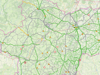 Attention aux chaussées glissantes dans les secteurs du Creusot et Autun ce jeudi matin 