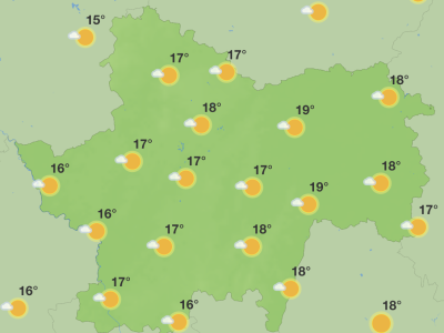 Après un week-end bien arrosé, le soleil et la douceur font leurs retours en Saône et Loire 