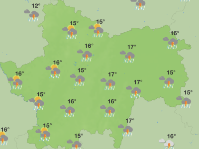 Coups de tonnerre et orages ce mardi en Saône et Loire 