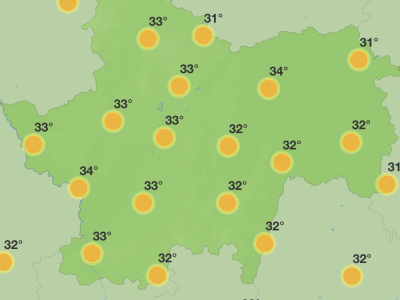 Après un coup de frais pluvieux, un nouveau coup de chaud arrive en Saône et Loire 