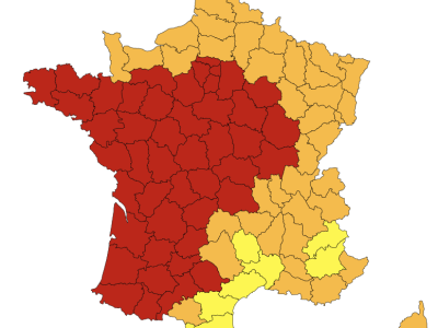 Vigilance extrême canicule - La Saône et Loire passe en rouge ce lundi 