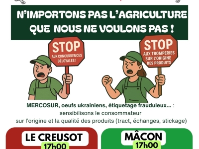 Journée de mobilisation le 26 septembre pour les agriculteurs affiliés à la FDSEA 