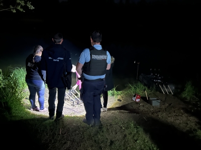 26 pêcheurs contrôlés de nuit en borde Saône.... 4 procès-verbaux dressés 