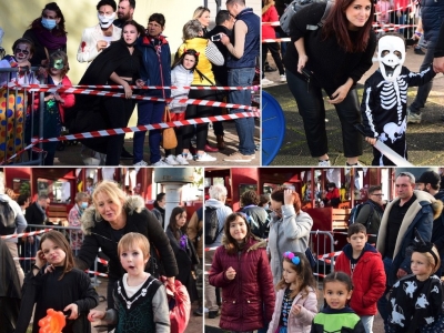 Les derniers trains de la peur 2021 ont fait le plein au Parc des Combes