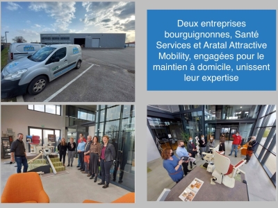  Santé Services et Aratal Attractive Mobility, engagées pour le maintien à domicile, unissent leur expertise