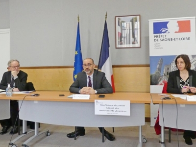 118 ressortissants Ukrainiens ont été accueillis en Saône et Loire 