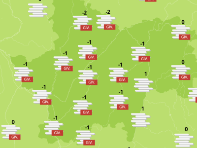 Vigilance cette semaine en Saône et Loire avec les brouillards grivrants matinaux 
