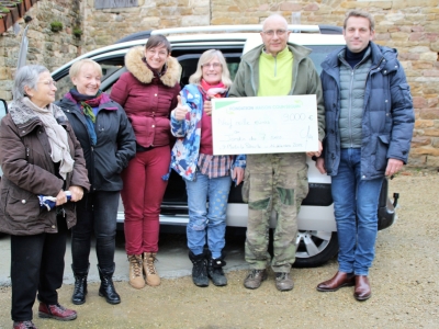 La Fondation Maison Colin Seguin octroie une subvention de 9 000 euros au Jardin des 7 Sens