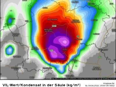 Ca risque de secouer ce soir en Saône et Loire ! 