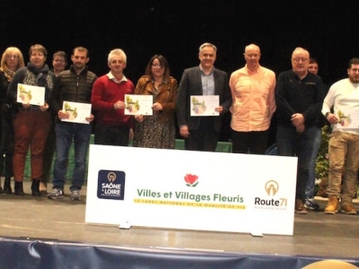 Focus sur le concours des villes, villages et maisons fleuris de Saône et Loire 