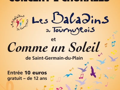 La chorale les baladins du Tournugeois en concert 