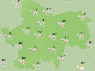 CANICULE - Le temps va virer à l'orage en Saône et Loire 