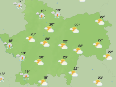 Encore quelques journées orageuses en Saône et Loire... mais le beau arrive ! 