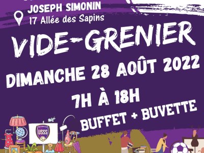 Le vide-greniers de l'US Saint Sernin du Bois... c'est ce dimanche 28 août 