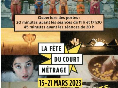 La fête du court-métrage... c'est à Saint Bérain sur Dheune 