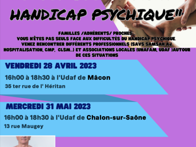 HANDICAP - Deux réunions d'informations proposées par l'UDAF à Chalon et Mâcon 