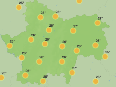 Une semaine très estivale sur la Saône et Loire