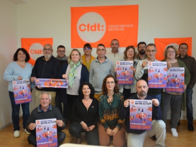 La CFDT prépare les élections professionnelles du secteur public.