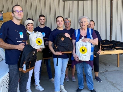Amazon s’engage aux côtés du Secours Populaire de Saône-et-Loire pour aider les enfants du département à préparer leur rentrée des classes dans les meilleures conditions