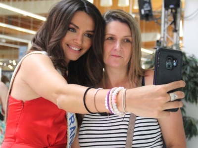 Miss France s'est posée au centre Leclerc du Breuil 