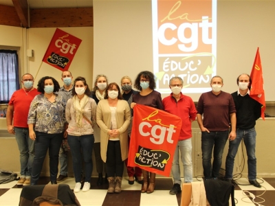 10ème Congrès de la CGT Éduc'Action 71 à la Maison des Syndicats de Chalon-sur-Saône
