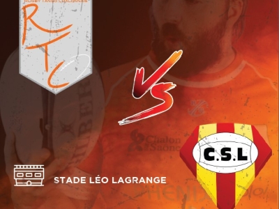 Samedi 26 août 1er  match de préparation Chalon RTC – Lons le Saunier, venez encourager les rugbymans chalonnais 