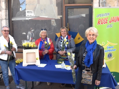 Soyez solidaires, achetez une ‘Rose Jaune’ et participez à mobilisation internationale autour de la maladie d’Alzheimer ou d’une maladie apparentée