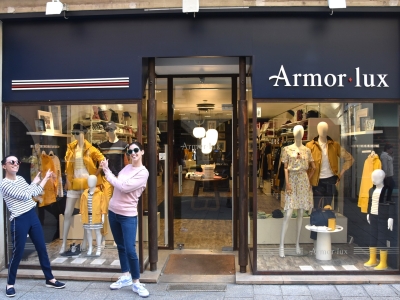 Partenariat et opération commerciale entre Armor & Lux et OAK Optique, dans la pure tradition made in France