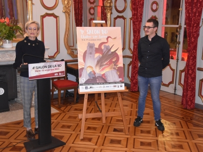 Conférence de presse du lancement de la 4ème édition du Salon de la B.D