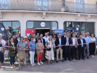 Dans le cadre des Mobilités  du Grand Chalon ‘L’Espace’ qui regroupe Bus Zoom et Vélo Zoom a été inauguré