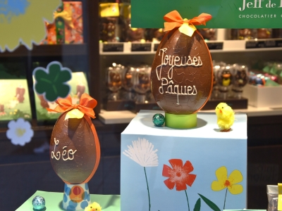 Avec les chocolats  Jeff de Bruges 1,2,3,… Croquez ! C'est bientôt pâques !!