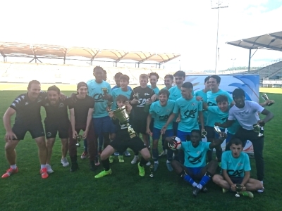 Les juniors (U16) du FC Chalon atomisent Jura Sud 4 à 1 et remportent la Coupe de Bourgogne 