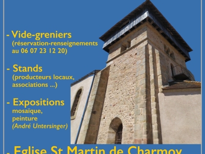 Dimanche 21 mai : conférence en l’église de Charmoy pour connaitre les trésors de l’Art Sacré