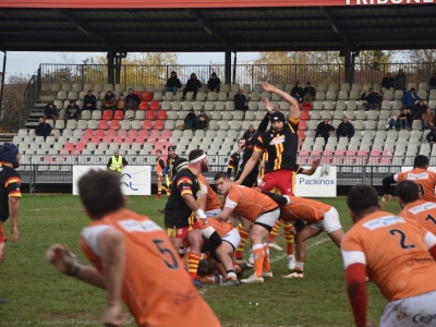 Rugby Tango Chalonnais 27 Saint Priest 34 : Les rugbymans chalonnais  ont rivalisé avec leurs adversaires 