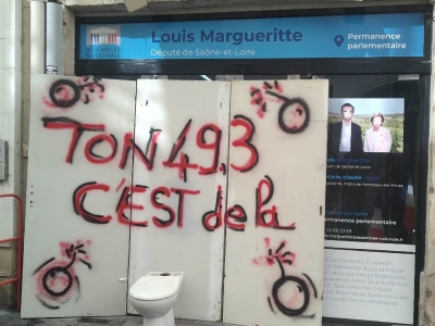 «Ton 49.3, c'est de la ...»