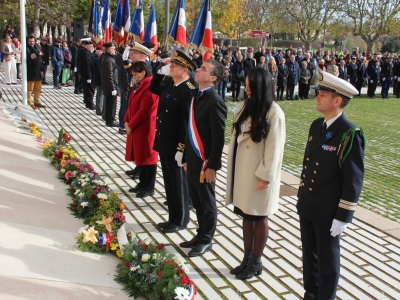 Cérémonie commémorative du 11 novembre à Chalon-sur-Saône
